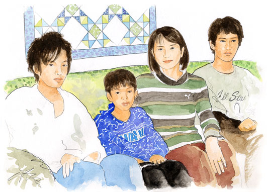 子育てと在宅ワーク M.Sさん(7人家族)